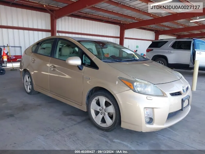 2010 Toyota Prius V VIN: JTDKN3DU0A0027127 Lot: 40350427