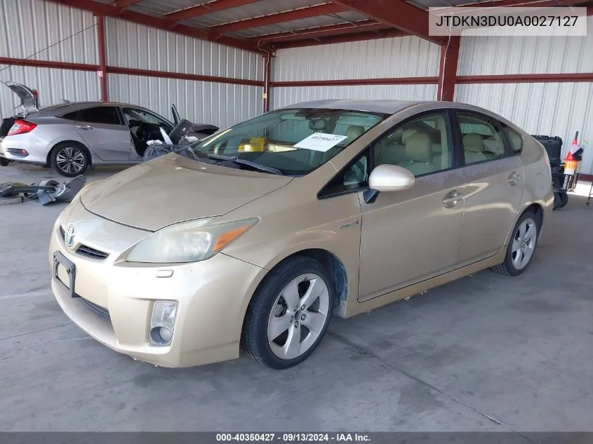 2010 Toyota Prius V VIN: JTDKN3DU0A0027127 Lot: 40350427