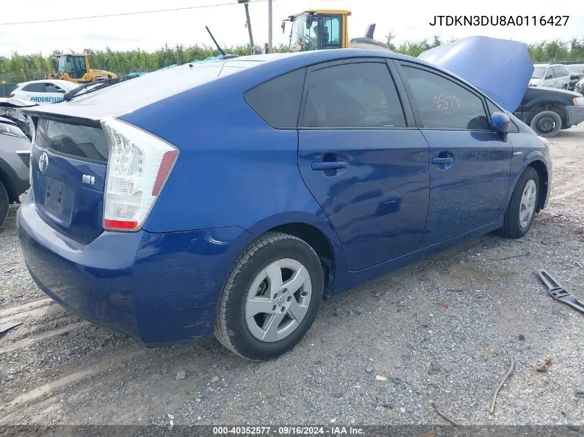 JTDKN3DU8A0116427 2010 Toyota Prius