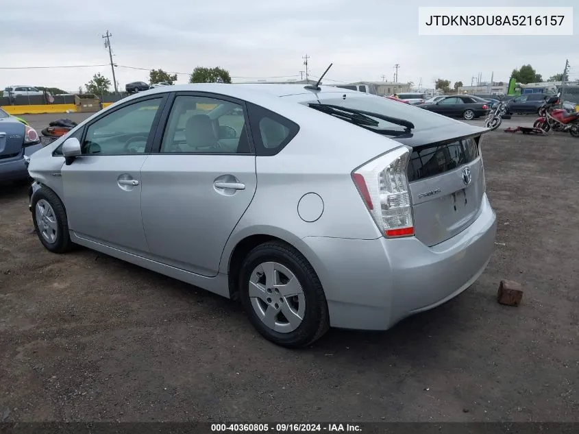 JTDKN3DU8A5216157 2010 Toyota Prius Ii