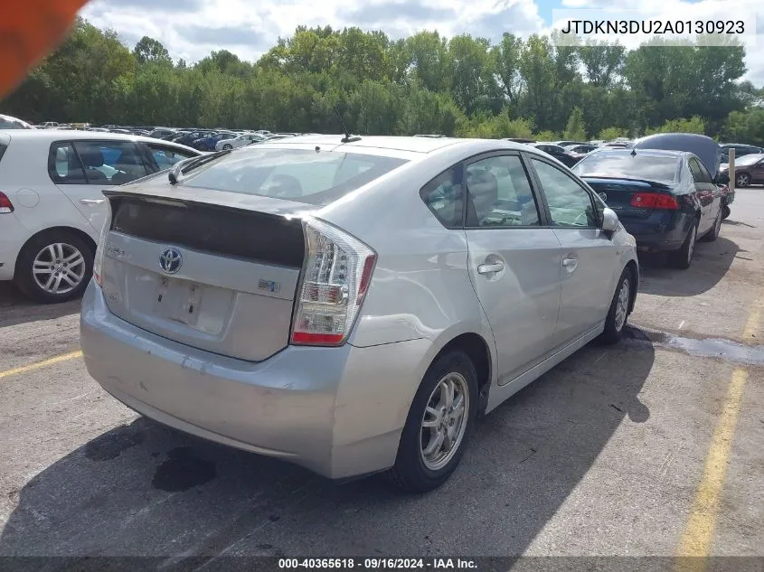 2010 Toyota Prius Ii VIN: JTDKN3DU2A0130923 Lot: 40365618