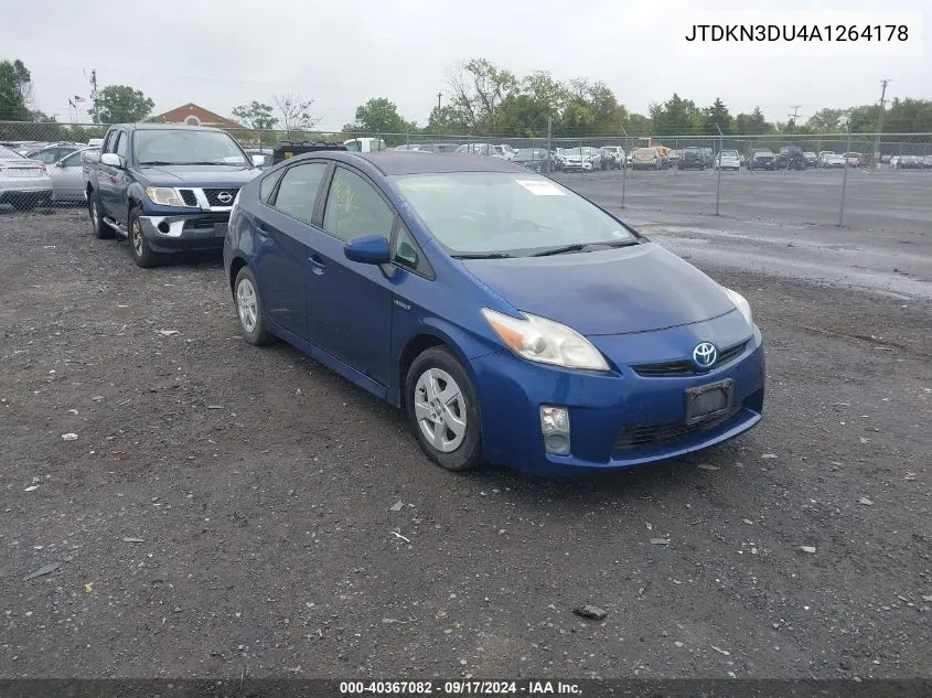 2010 Toyota Prius Ii VIN: JTDKN3DU4A1264178 Lot: 40367082