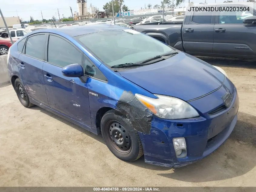 JTDKN3DU8A0203504 2010 Toyota Prius V