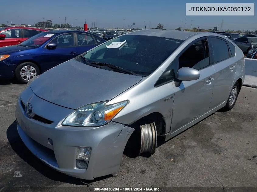 JTDKN3DUXA0050172 2010 Toyota Prius