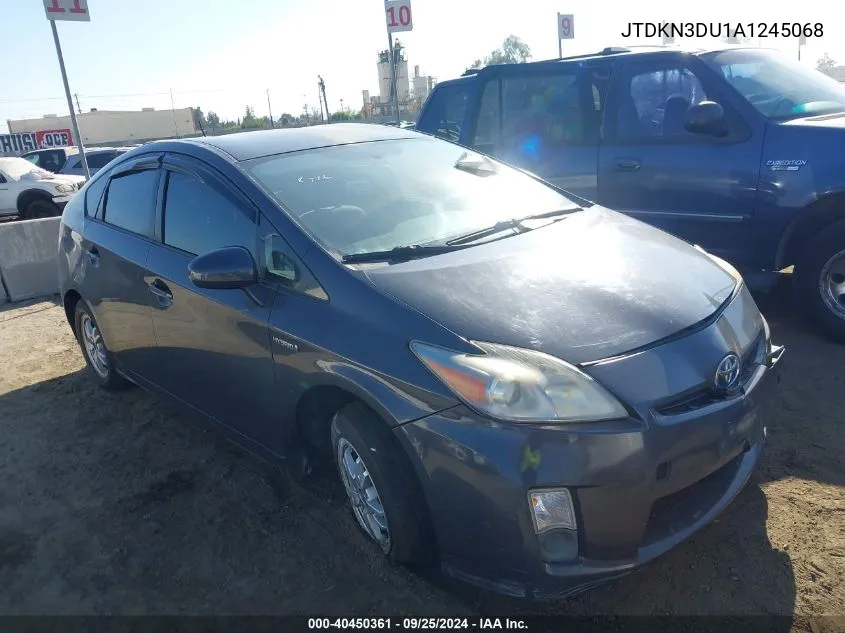 2010 Toyota Prius I/Ii/Iii/Iv/V VIN: JTDKN3DU1A1245068 Lot: 40450361