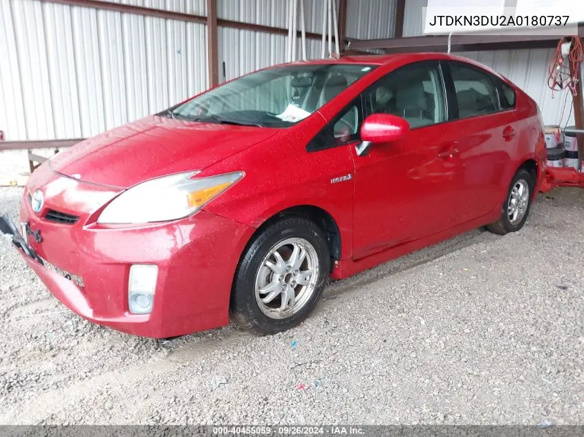 2010 Toyota Prius Iii VIN: JTDKN3DU2A0180737 Lot: 40455059