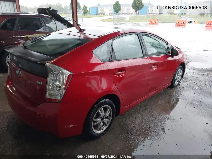 JTDKN3DUXA0066503 2010 Toyota Prius Ii