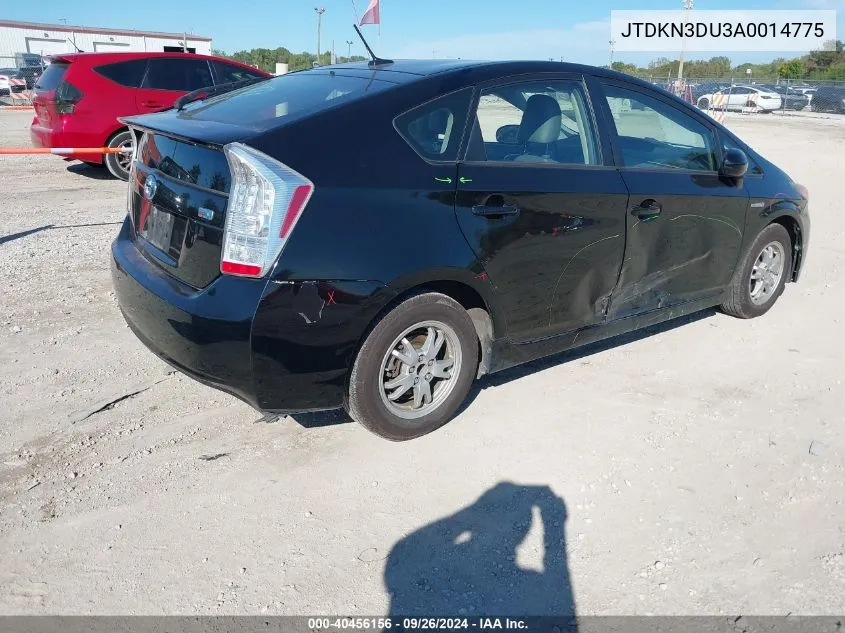 JTDKN3DU3A0014775 2010 Toyota Prius Iv