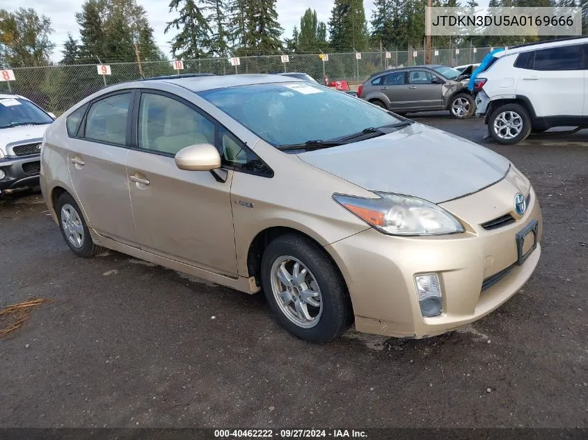 2010 Toyota Prius Iii VIN: JTDKN3DU5A0169666 Lot: 40462222