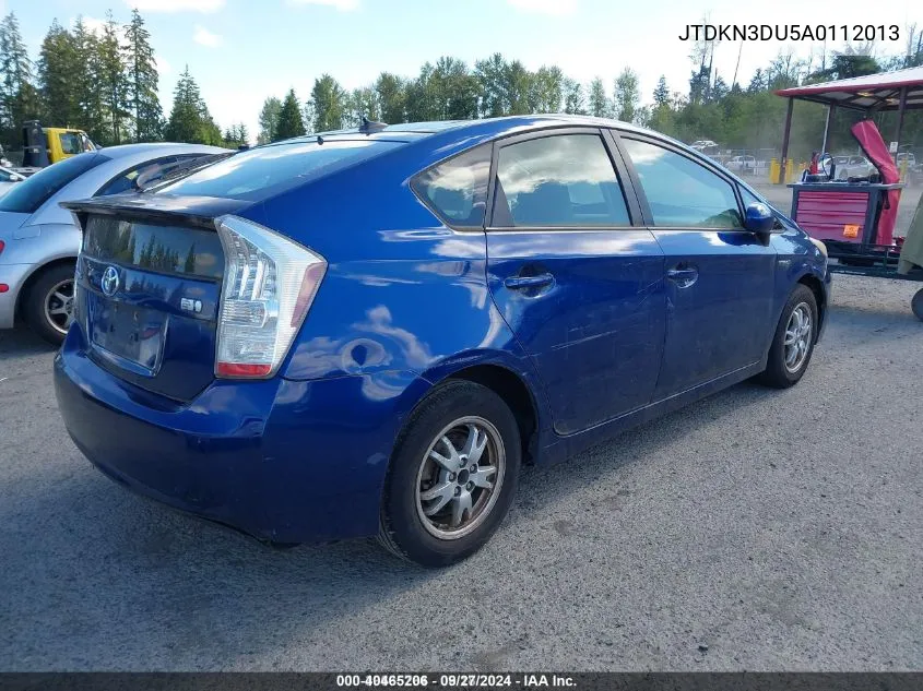 2010 Toyota Prius Iii VIN: JTDKN3DU5A0112013 Lot: 40465206