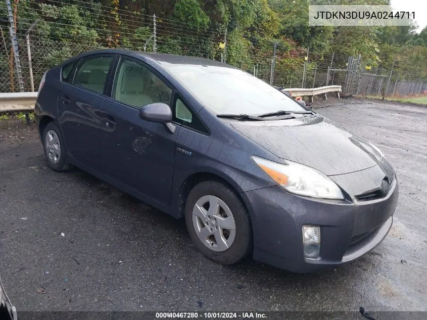 JTDKN3DU9A0244711 2010 Toyota Prius