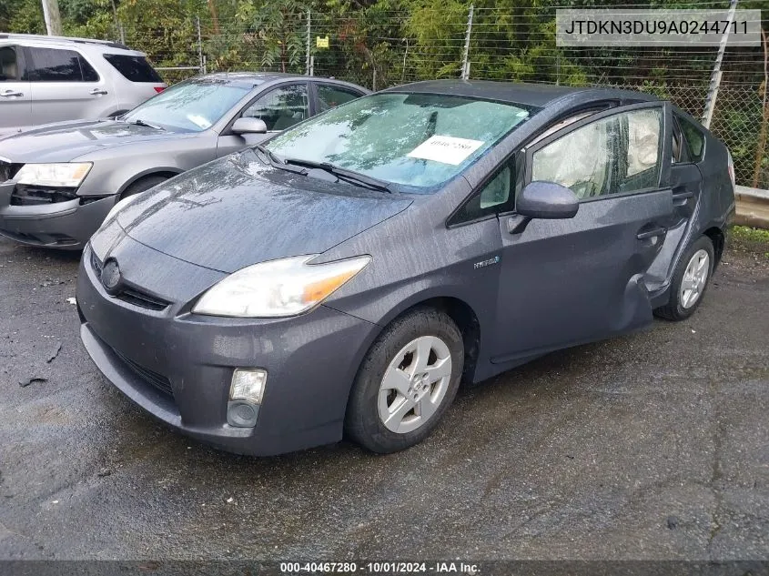 2010 Toyota Prius VIN: JTDKN3DU9A0244711 Lot: 40467280