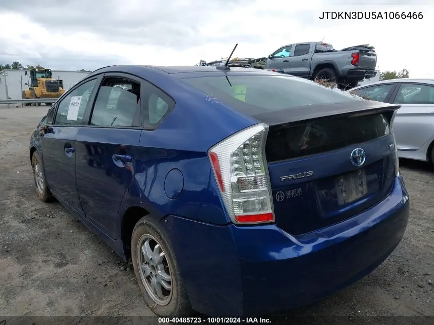 2010 Toyota Prius I VIN: JTDKN3DU5A1066466 Lot: 40485723