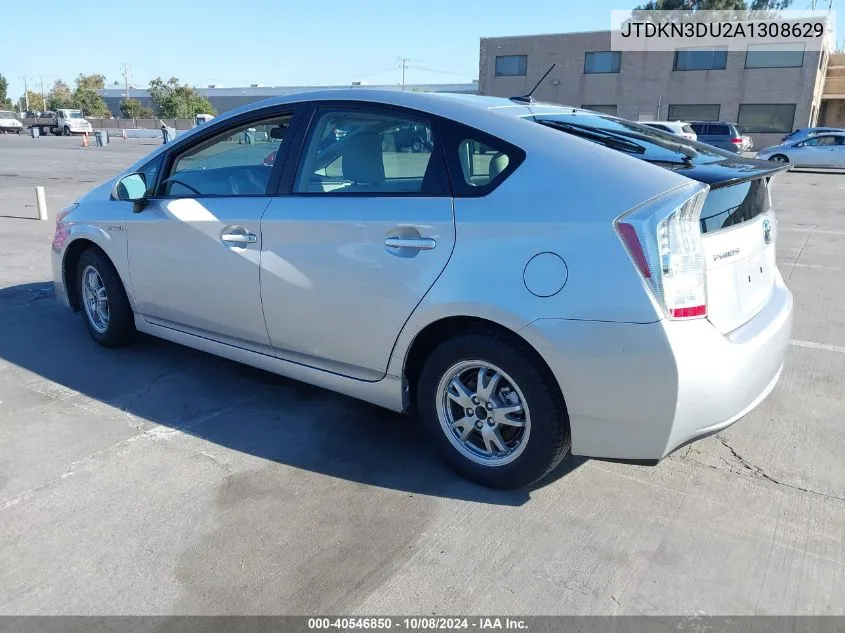 2010 Toyota Prius Ii VIN: JTDKN3DU2A1308629 Lot: 40546850