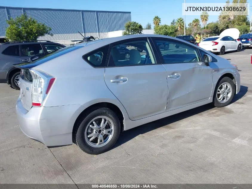 2010 Toyota Prius Ii VIN: JTDKN3DU2A1308629 Lot: 40546850