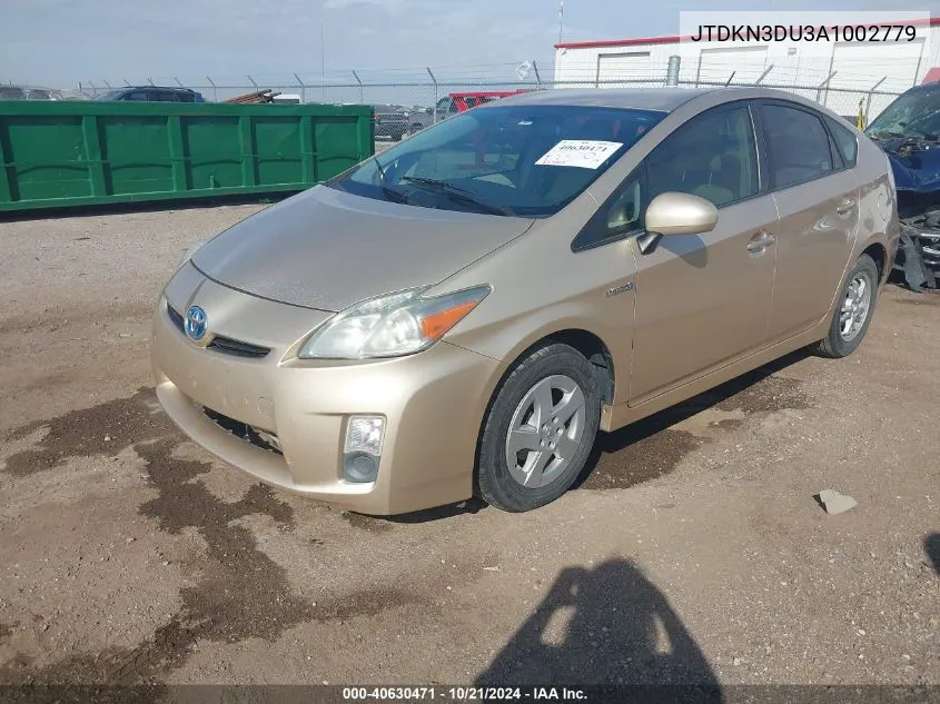 2010 Toyota Prius Iii VIN: JTDKN3DU3A1002779 Lot: 40630471