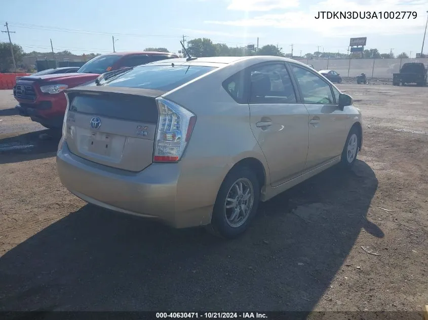 2010 Toyota Prius Iii VIN: JTDKN3DU3A1002779 Lot: 40630471