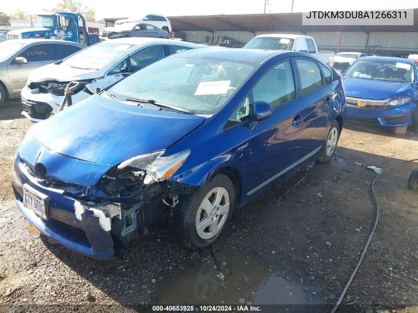 JTDKM3DU8A1266311 2010 Toyota Prius