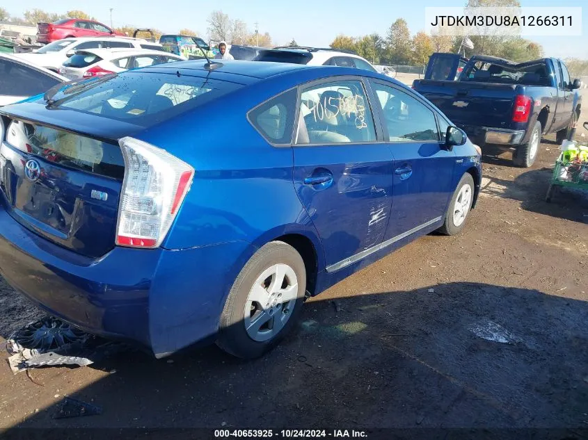 JTDKM3DU8A1266311 2010 Toyota Prius