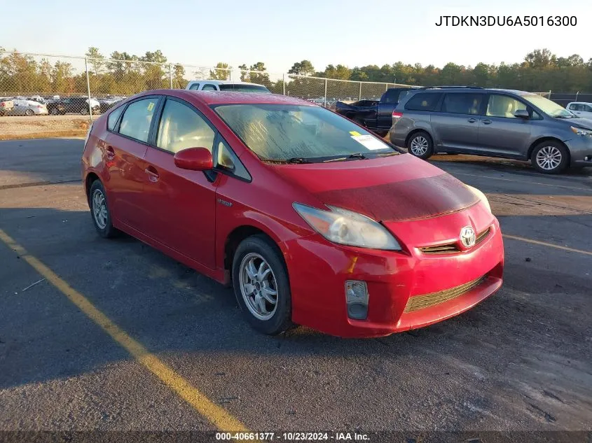 2010 Toyota Prius Iii VIN: JTDKN3DU6A5016300 Lot: 40661377