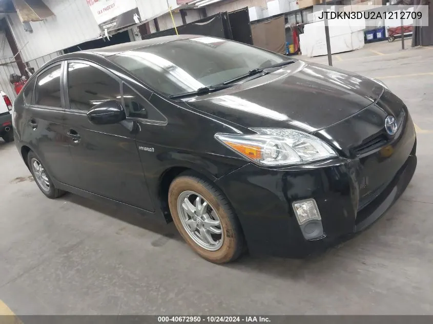 2010 Toyota Prius VIN: JTDKN3DU2A1212709 Lot: 40672950