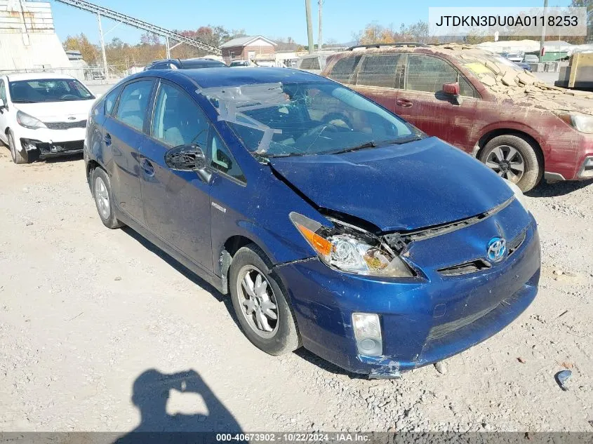 2010 Toyota Prius Ii VIN: JTDKN3DU0A0118253 Lot: 40673902