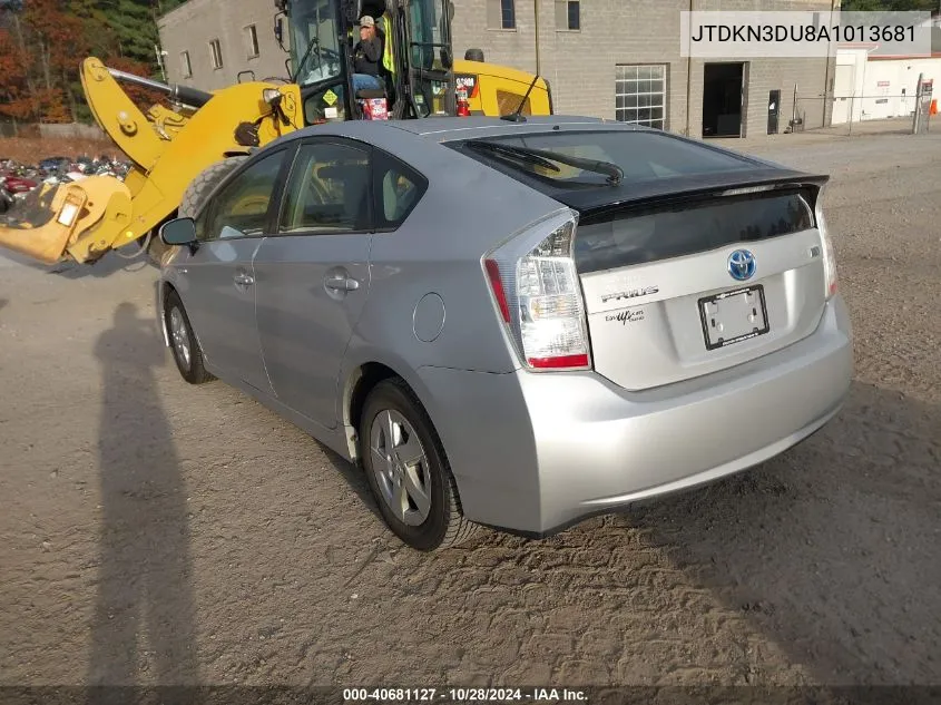 2010 Toyota Prius VIN: JTDKN3DU8A1013681 Lot: 40681127