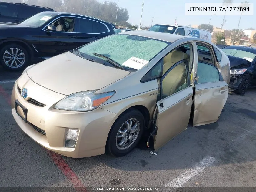 2010 Toyota Prius Ii VIN: JTDKN3DU7A1277894 Lot: 40681404