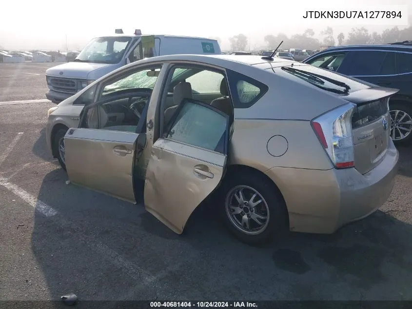 2010 Toyota Prius Ii VIN: JTDKN3DU7A1277894 Lot: 40681404