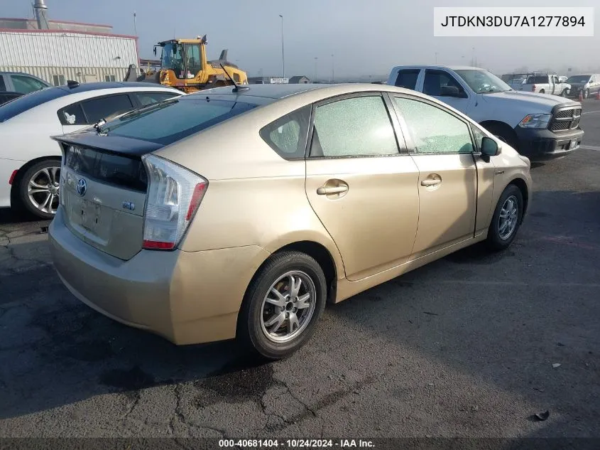 2010 Toyota Prius Ii VIN: JTDKN3DU7A1277894 Lot: 40681404