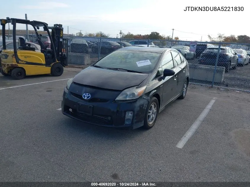 JTDKN3DU8A5221830 2010 Toyota Prius