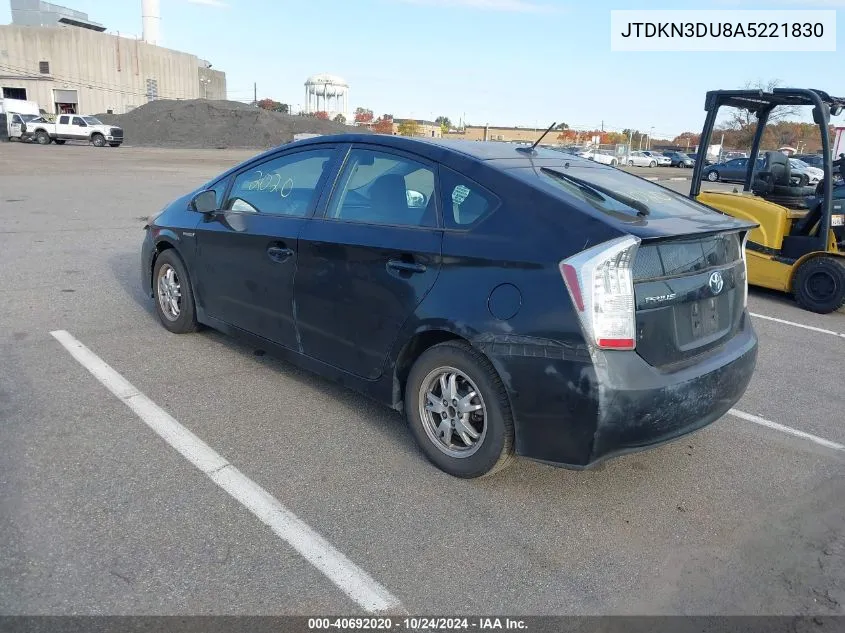 JTDKN3DU8A5221830 2010 Toyota Prius