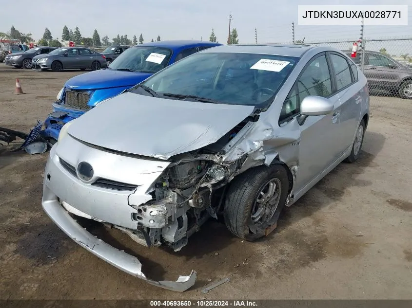 JTDKN3DUXA0028771 2010 Toyota Prius Iv