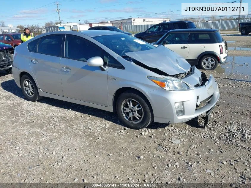 2010 Toyota Prius Ii VIN: JTDKN3DU7A0112711 Lot: 40695141