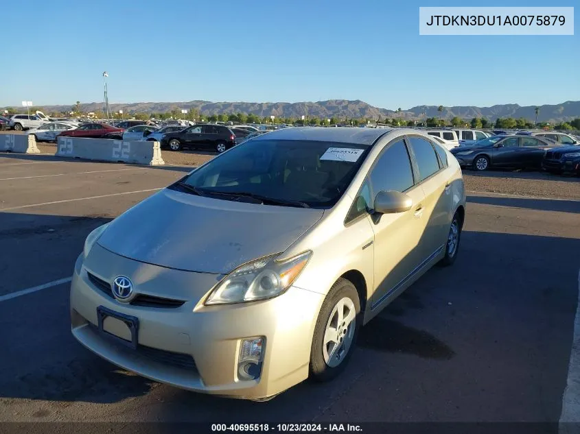 2010 Toyota Prius Ii VIN: JTDKN3DU1A0075879 Lot: 40695518