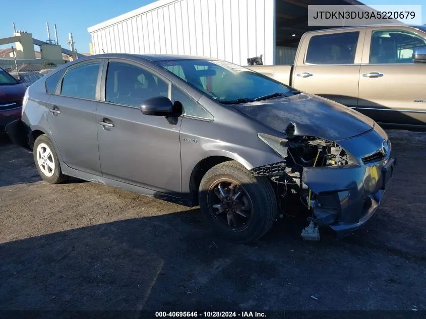 2010 Toyota Prius Iii VIN: JTDKN3DU3A5220679 Lot: 40695646