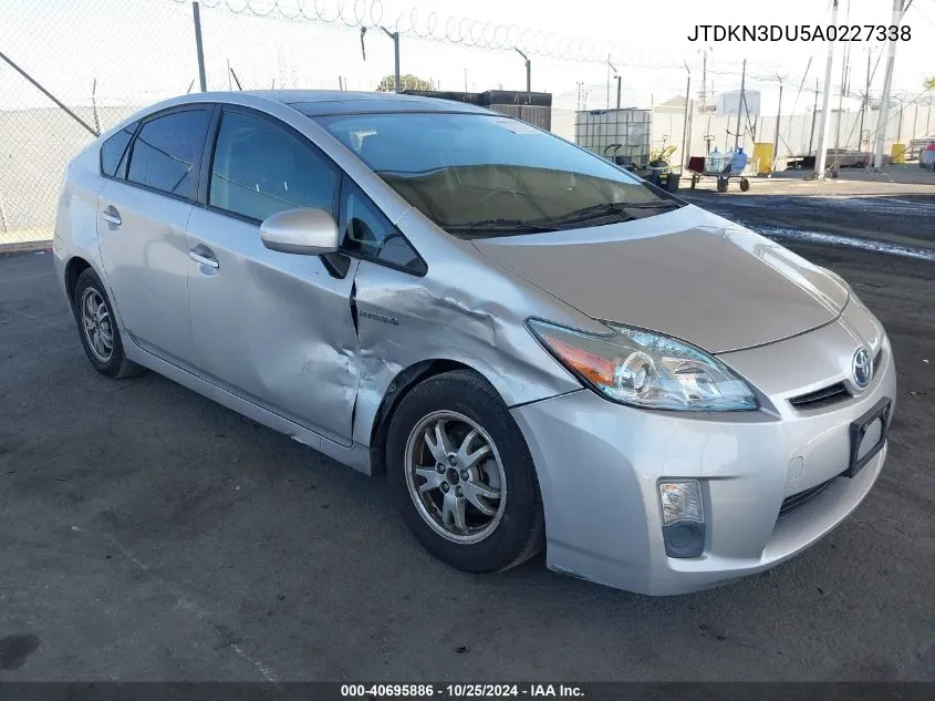 JTDKN3DU5A0227338 2010 Toyota Prius