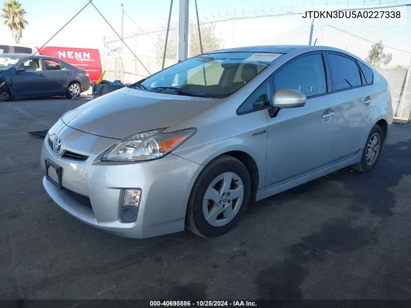 JTDKN3DU5A0227338 2010 Toyota Prius