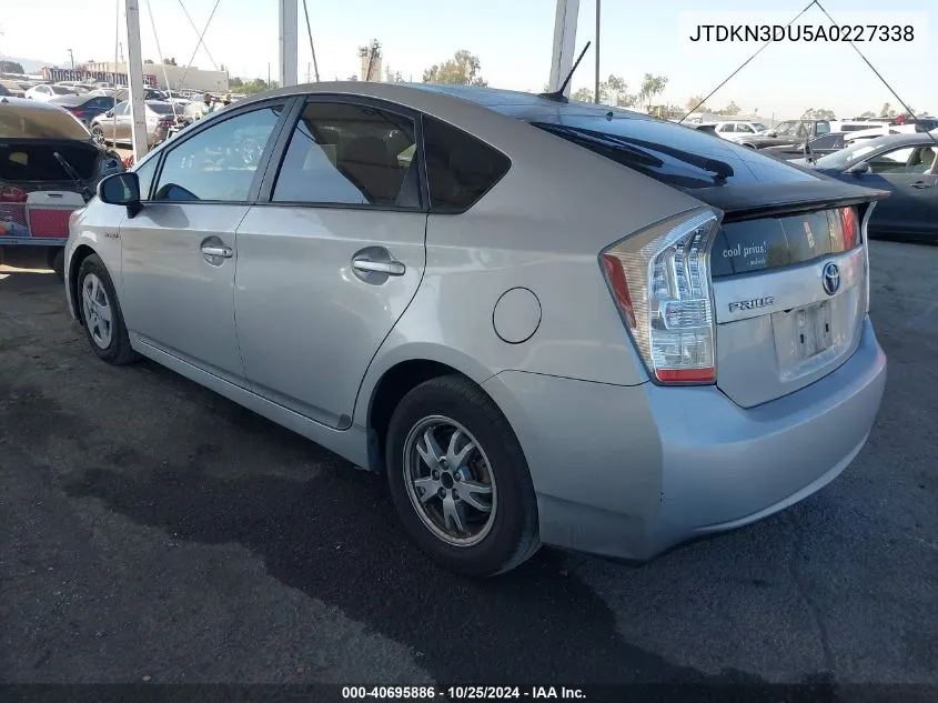 JTDKN3DU5A0227338 2010 Toyota Prius