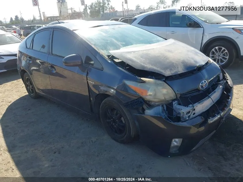 2010 Toyota Prius Iii VIN: JTDKN3DU3A1277956 Lot: 40701264