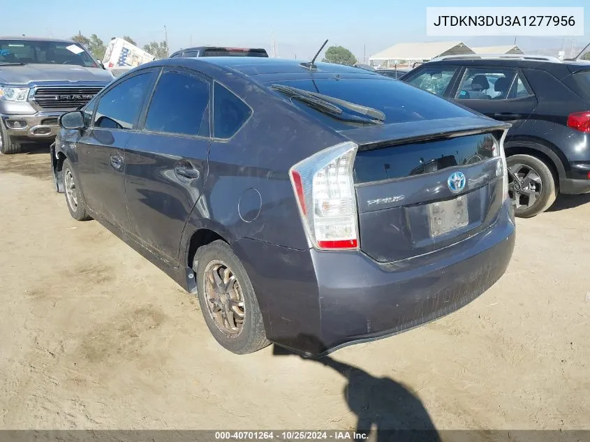 JTDKN3DU3A1277956 2010 Toyota Prius Iii