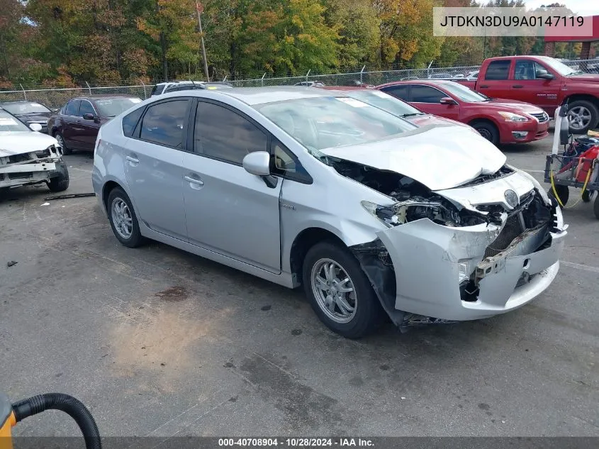 2010 Toyota Prius Iii VIN: JTDKN3DU9A0147119 Lot: 40708904