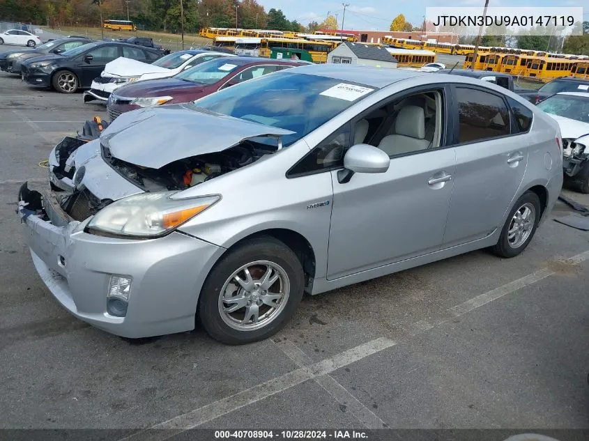 2010 Toyota Prius Iii VIN: JTDKN3DU9A0147119 Lot: 40708904