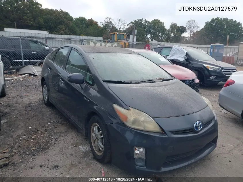 2010 Toyota Prius Iii VIN: JTDKN3DU2A0127679 Lot: 40712518