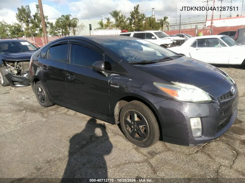 JTDKN3DU4A1287511 2010 Toyota Prius Ii