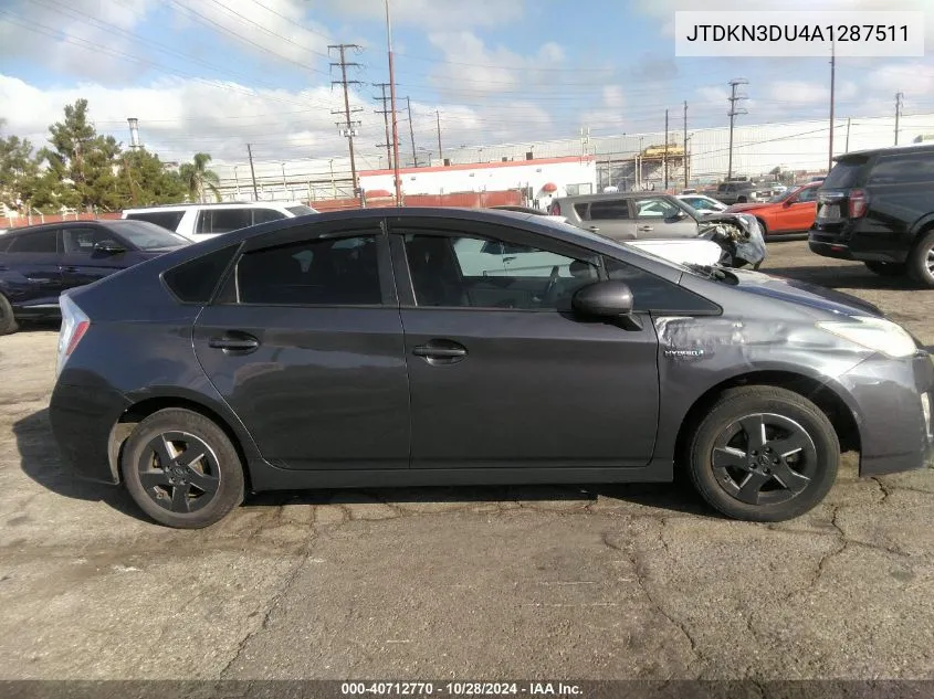 JTDKN3DU4A1287511 2010 Toyota Prius Ii