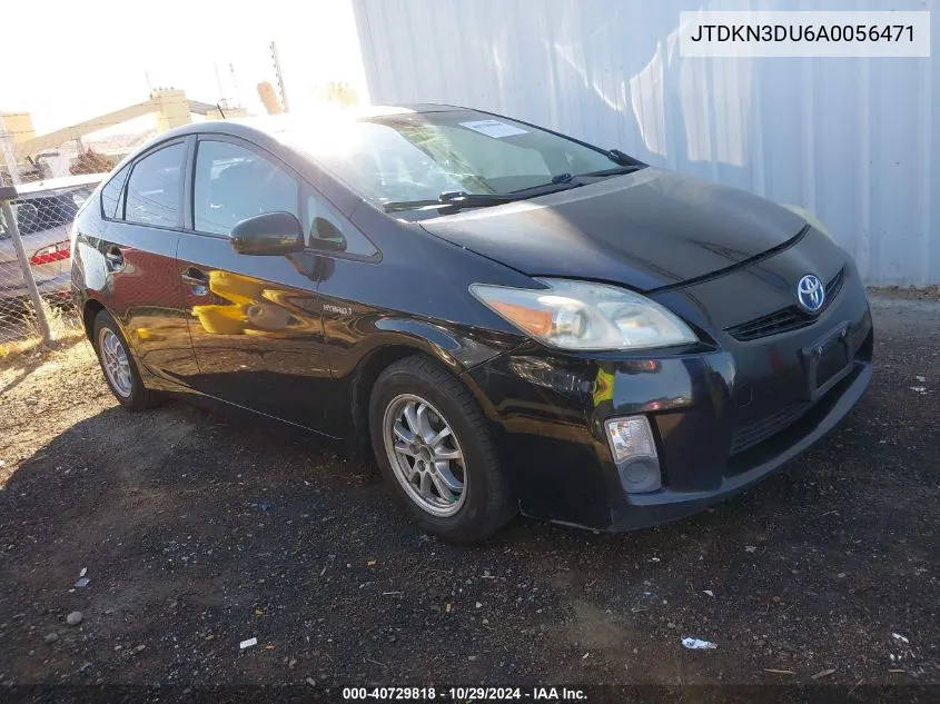 2010 Toyota Prius Iv VIN: JTDKN3DU6A0056471 Lot: 40729818