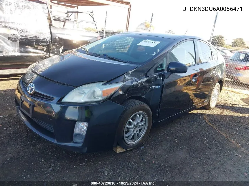 2010 Toyota Prius Iv VIN: JTDKN3DU6A0056471 Lot: 40729818