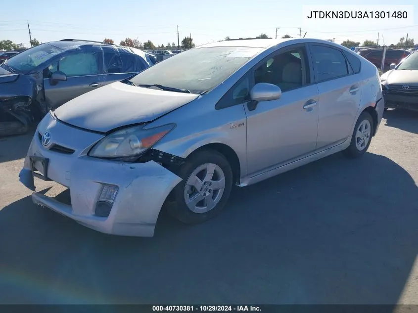 2010 Toyota Prius Ii VIN: JTDKN3DU3A1301480 Lot: 40730381