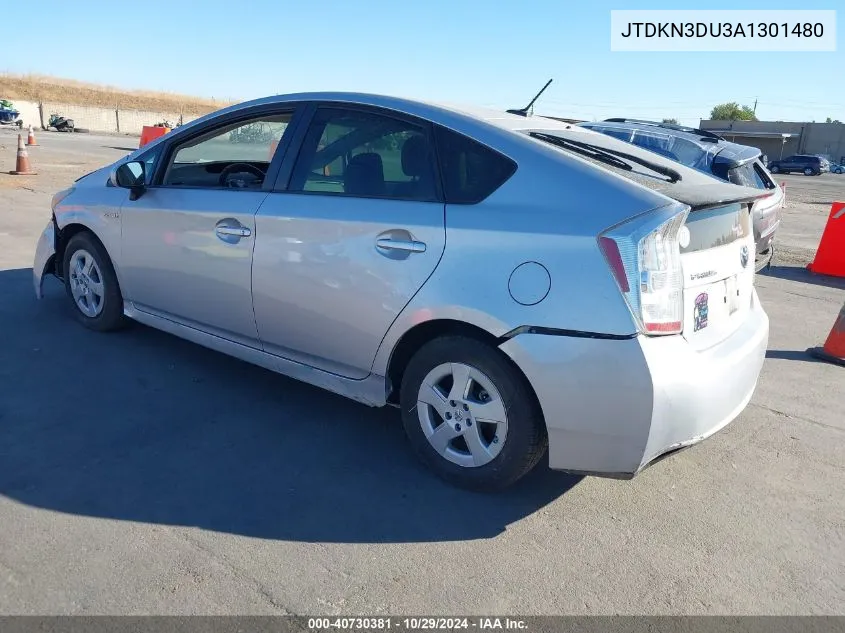 2010 Toyota Prius Ii VIN: JTDKN3DU3A1301480 Lot: 40730381